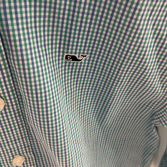 Boys Vineyard Vines dress shirt medium excellent condition - Picture 6 of 6